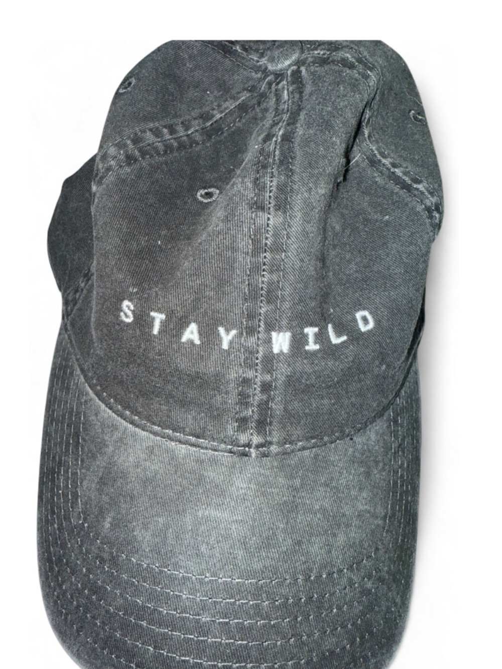 'Stay Wild' Washed Baseball/Dad Cap